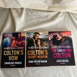 Lot of  3 Harlequin Romantic Suspense The Colton’s Romance Paperback Books 2025